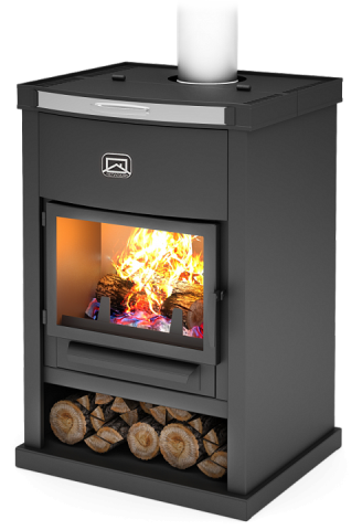 Дровяной камин Камин теплодар ОВ-120 прямой