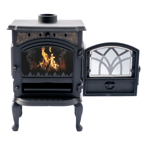 Чугунная печь-камин Сибирь-7